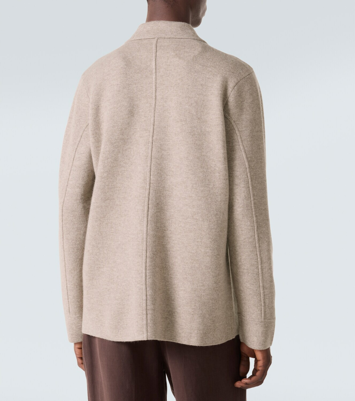 Allude Wool and cashmere overshirt