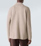 Allude Wool and cashmere overshirt
