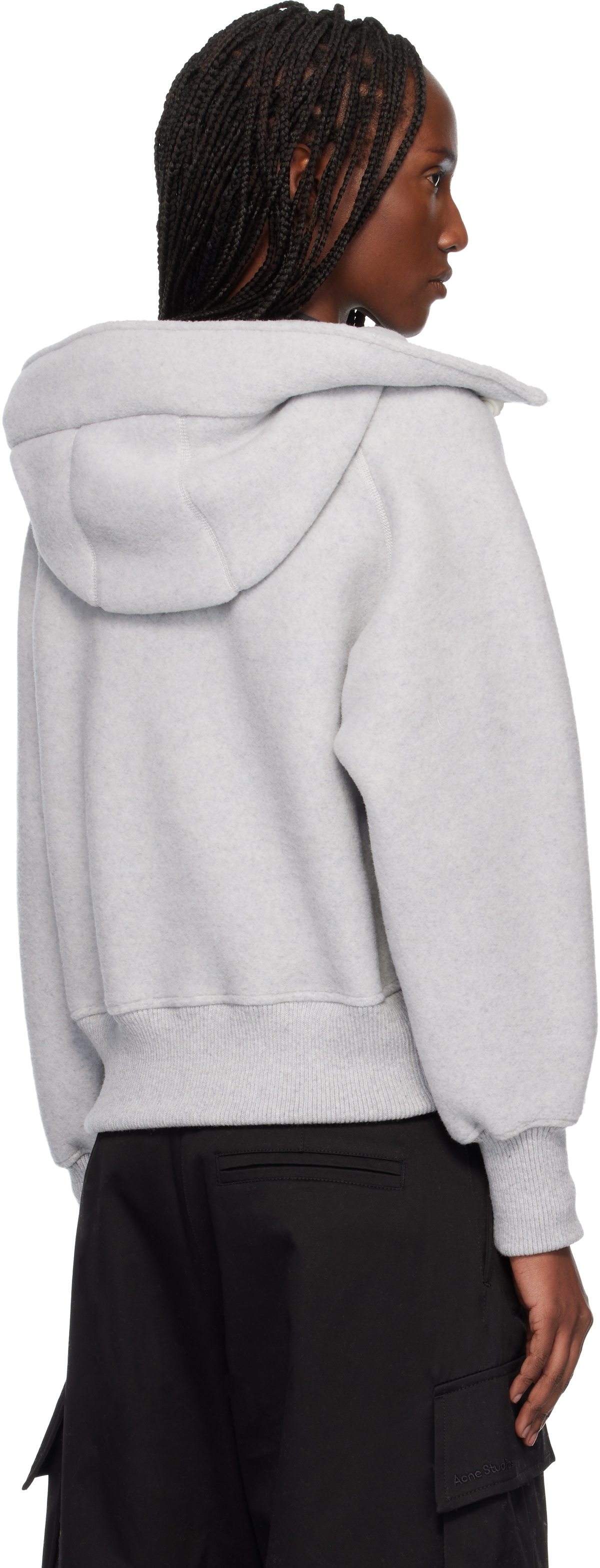 Canada Goose Gray 'White Label' Chilliwack Bomber Jacket