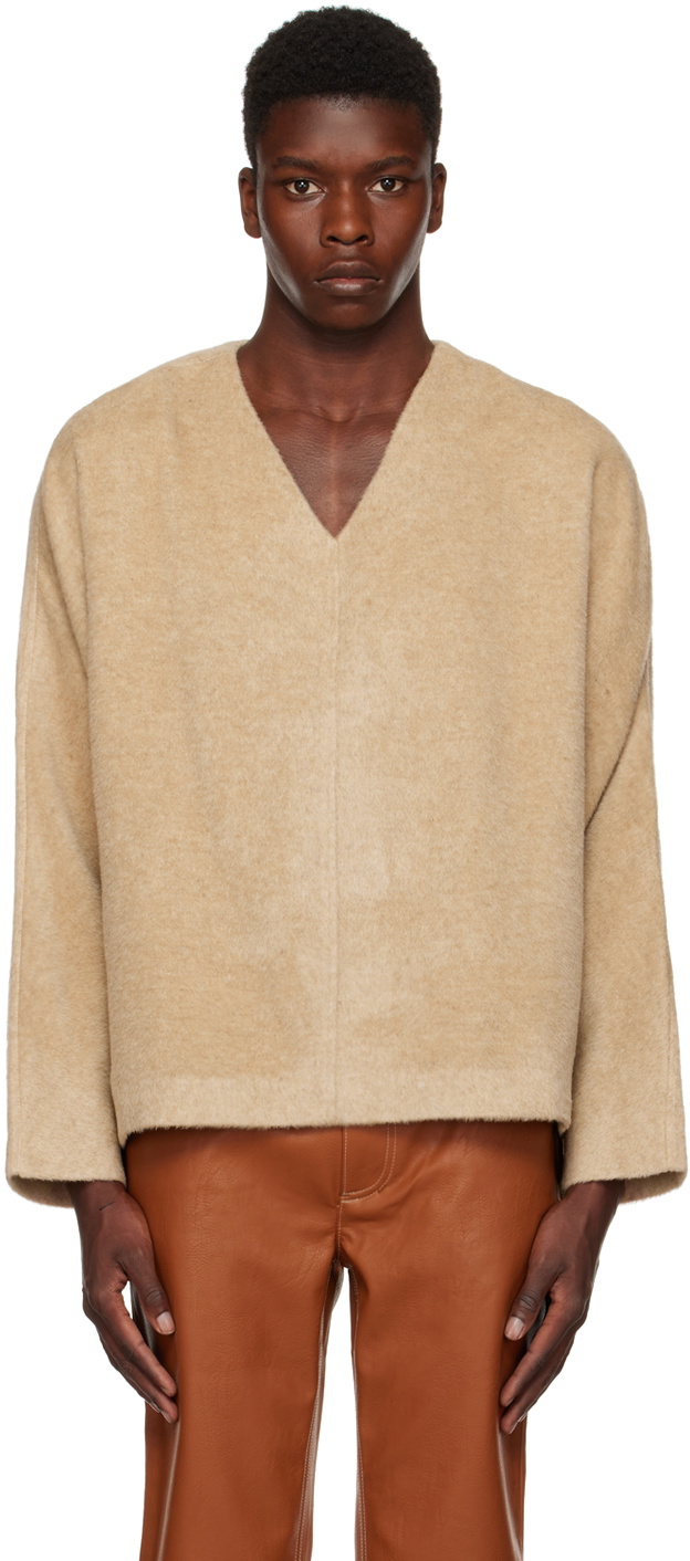 Séfr Beige Ezra Sweater Séfr