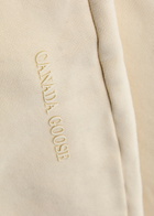 Canada Goose Muskoka Logo Cotton Sweatpants Cream