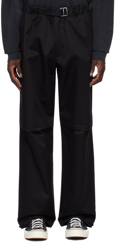 Photo: DARKPARK Black Jordan Trousers