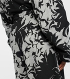 Dries Van Noten Floral pleated cotton jersey sweatpants