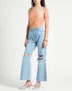 Roberta Einer Womens Bodysuit in Salmon pink