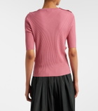 'S Max Mara Ribbed-knit wool top