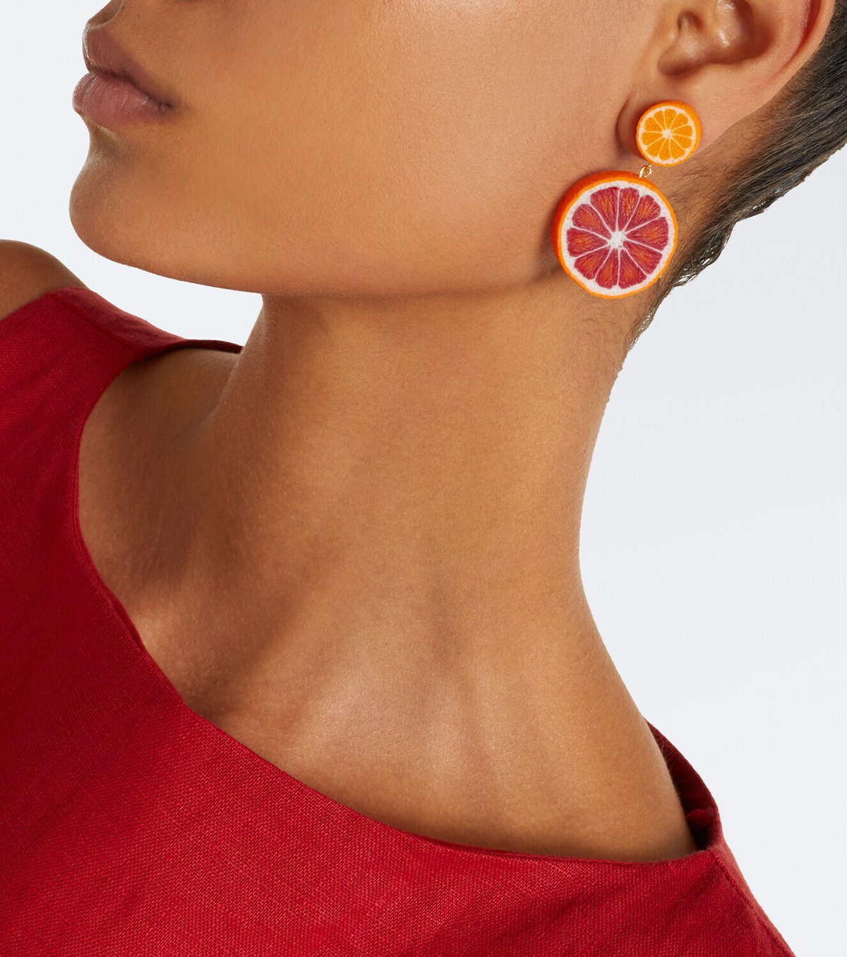 Jennifer Behr Citrone drop earrings