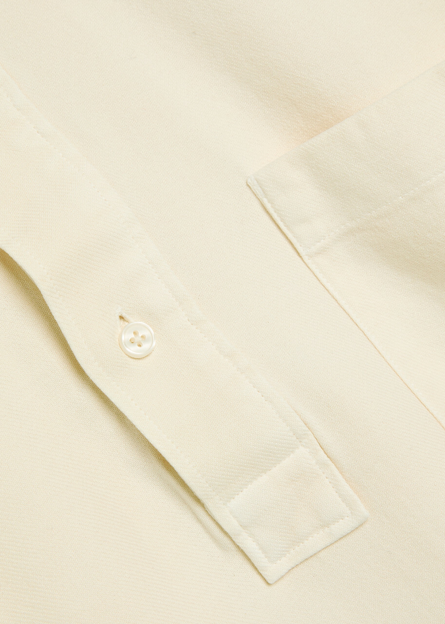 Officine Générale Jordy Cotton-twill Shirt Cream