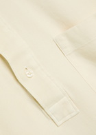 Officine Générale Jordy Cotton-twill Shirt Cream