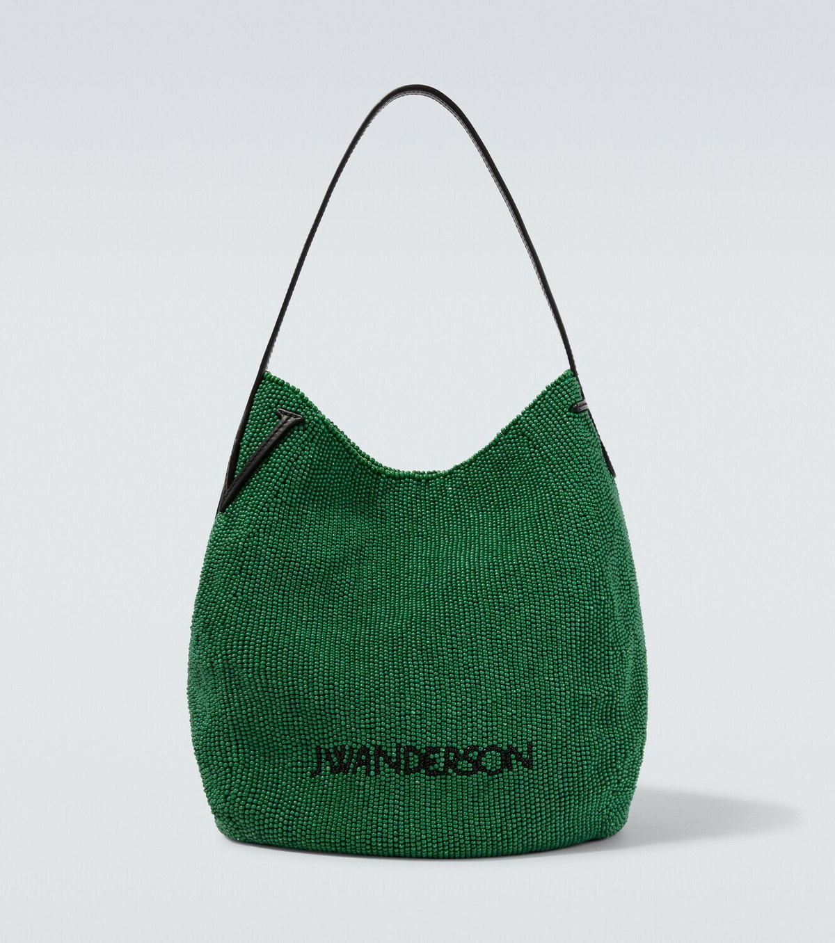 JW Anderson Bulb Small beaded bucket bag