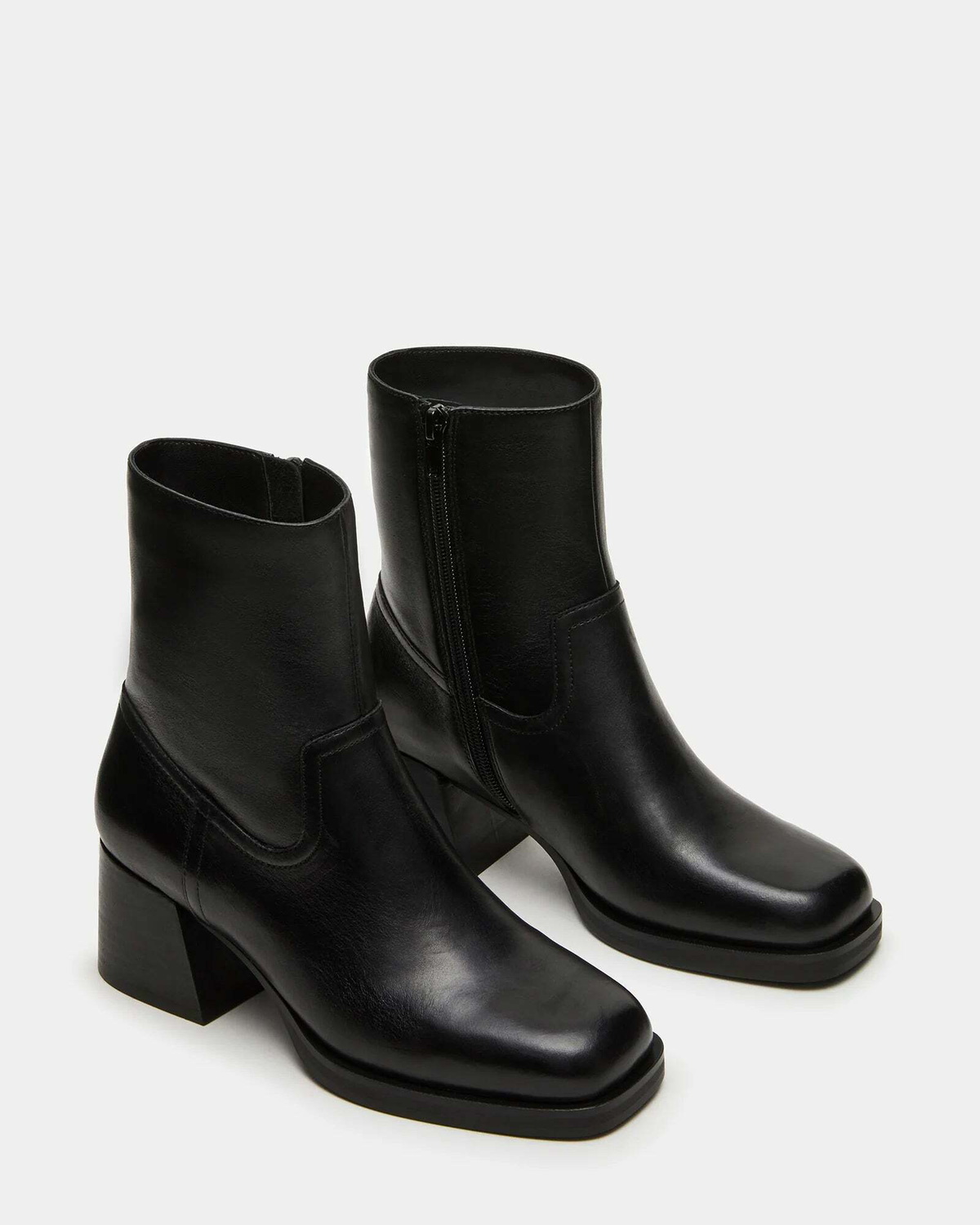 Steve Madden Latches Booties in Black