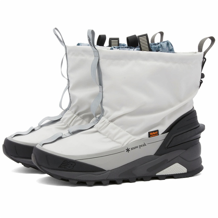 Photo: New Balance Men's x Snow Peak MSNB3SP Sneakers in White