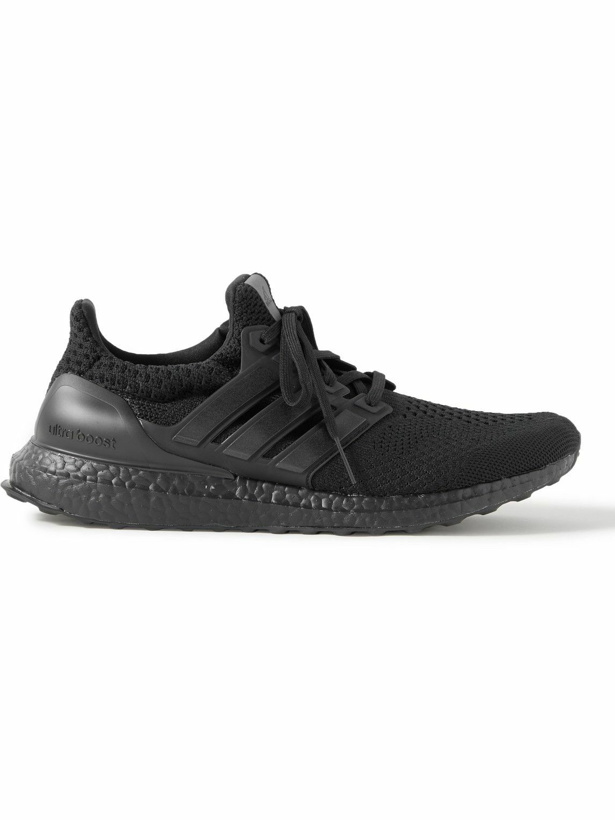 Photo: adidas Sport - Ultraboost 5.0 DNA Rubber-Trimmed Primeknit Running Sneakers - Black
