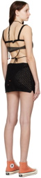 Kijun SSENSE Exclusive Black Diamond Minidress