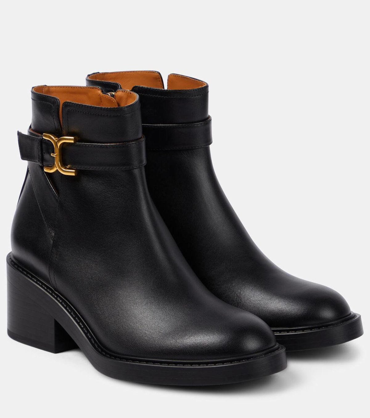 Chloé Marcie leather ankle boots Chloe