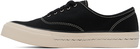 visvim Black Logan Deck Lo Sneakers