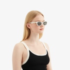 Gentle Monster Loti Sunglasses in White 