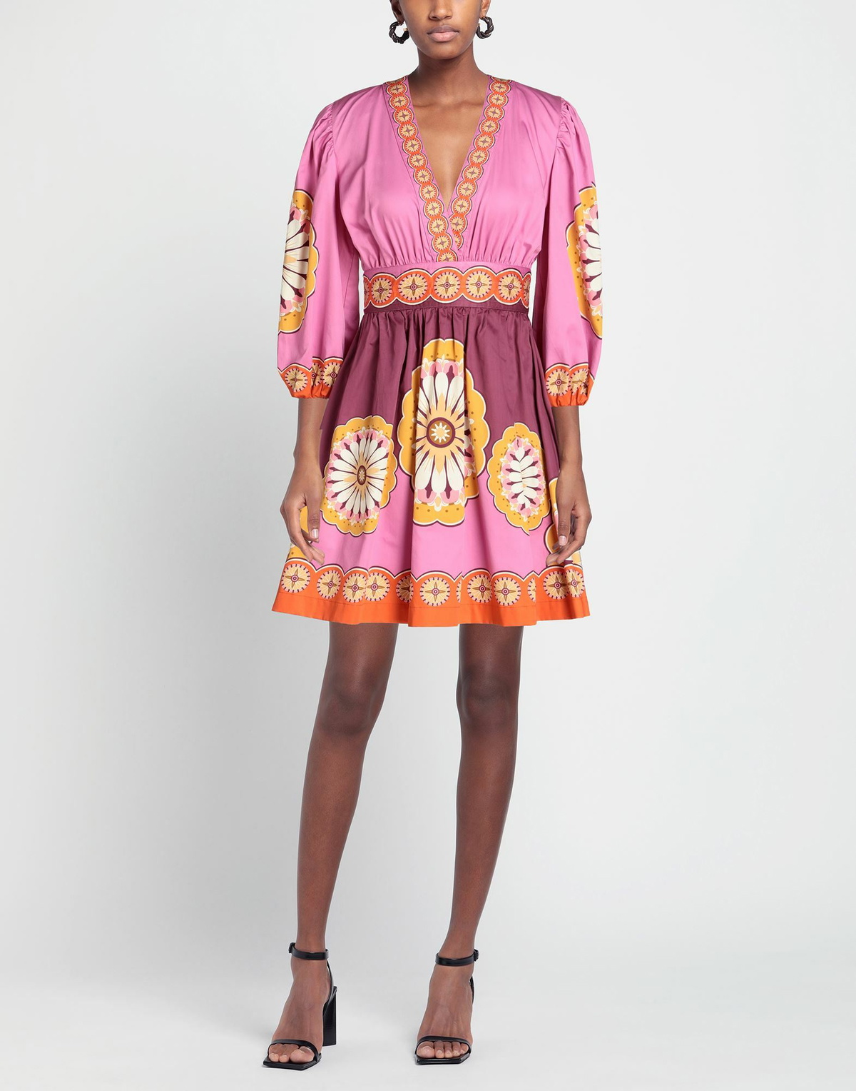 La Doublej Womens Mini dress Mauve