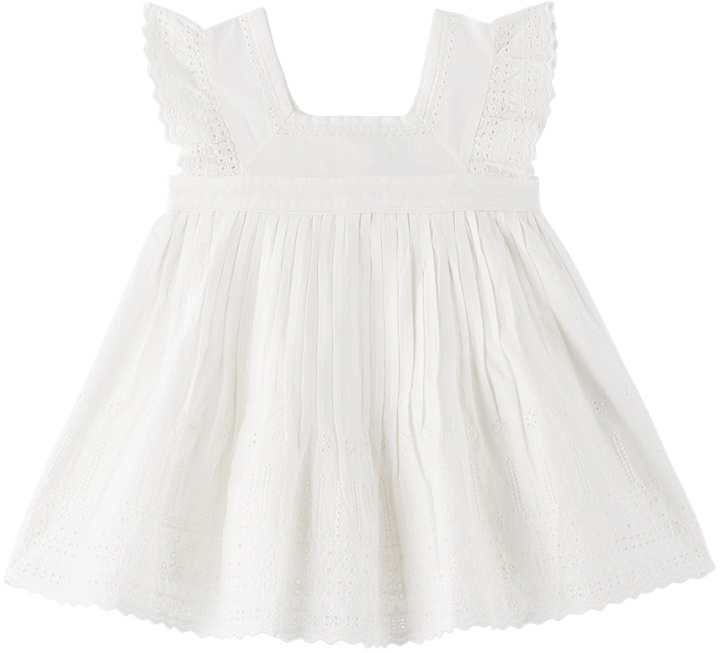 Photo: Bonpoint Baby White Alexandrina Dress