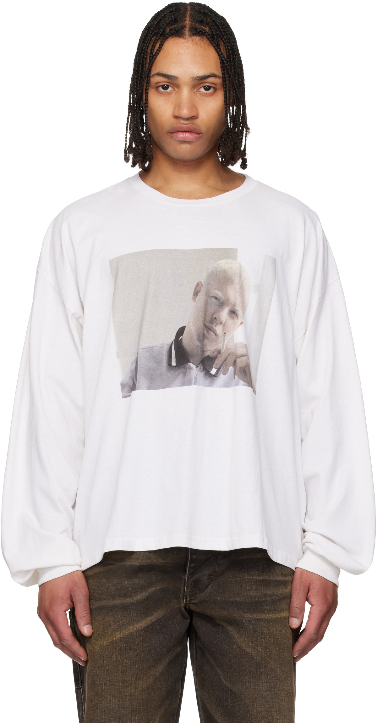 ALEXANDER DIGENOVA Off-White Alexander Long Sleeve T-shirt