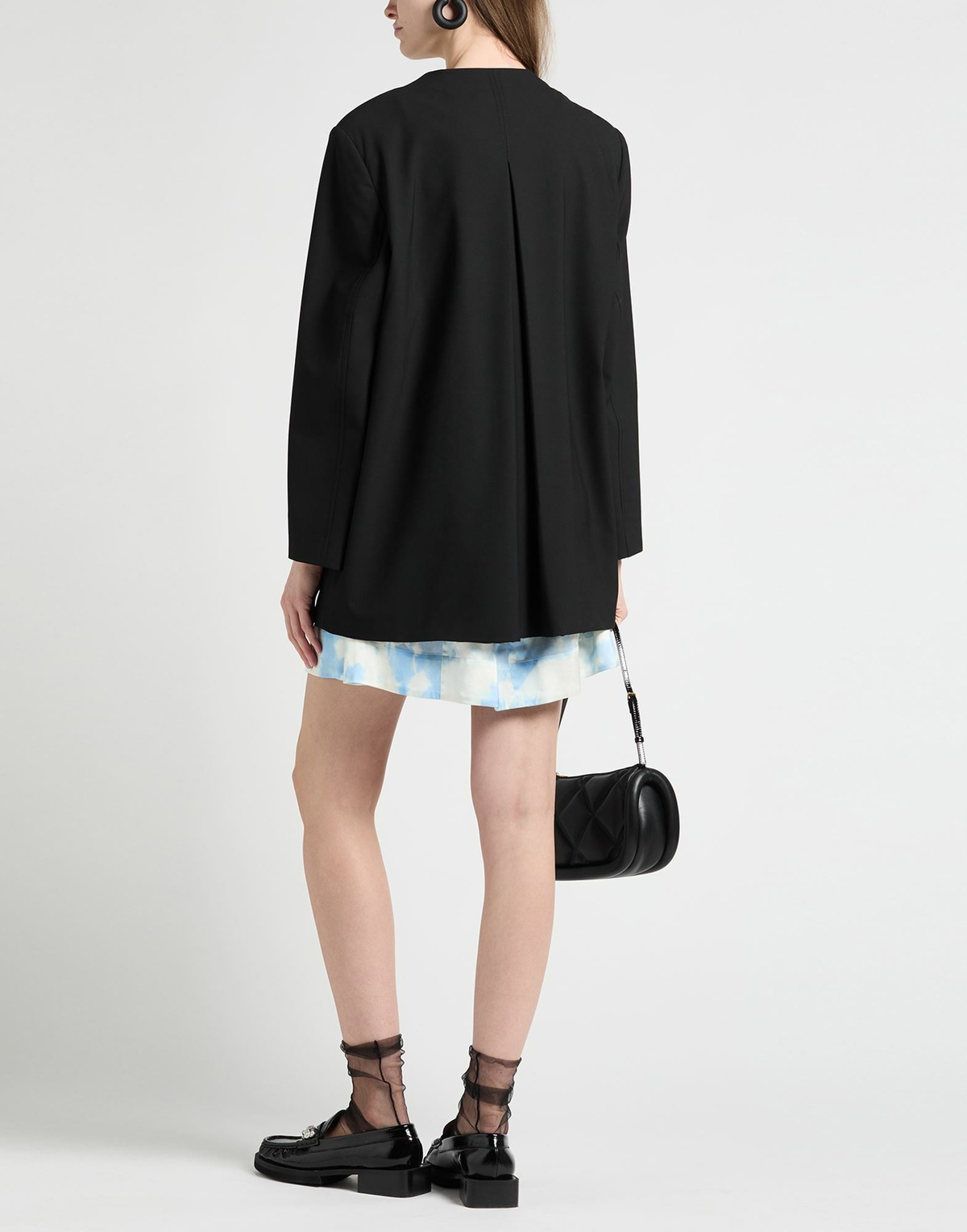 Ganni Womens Blazer in Black
