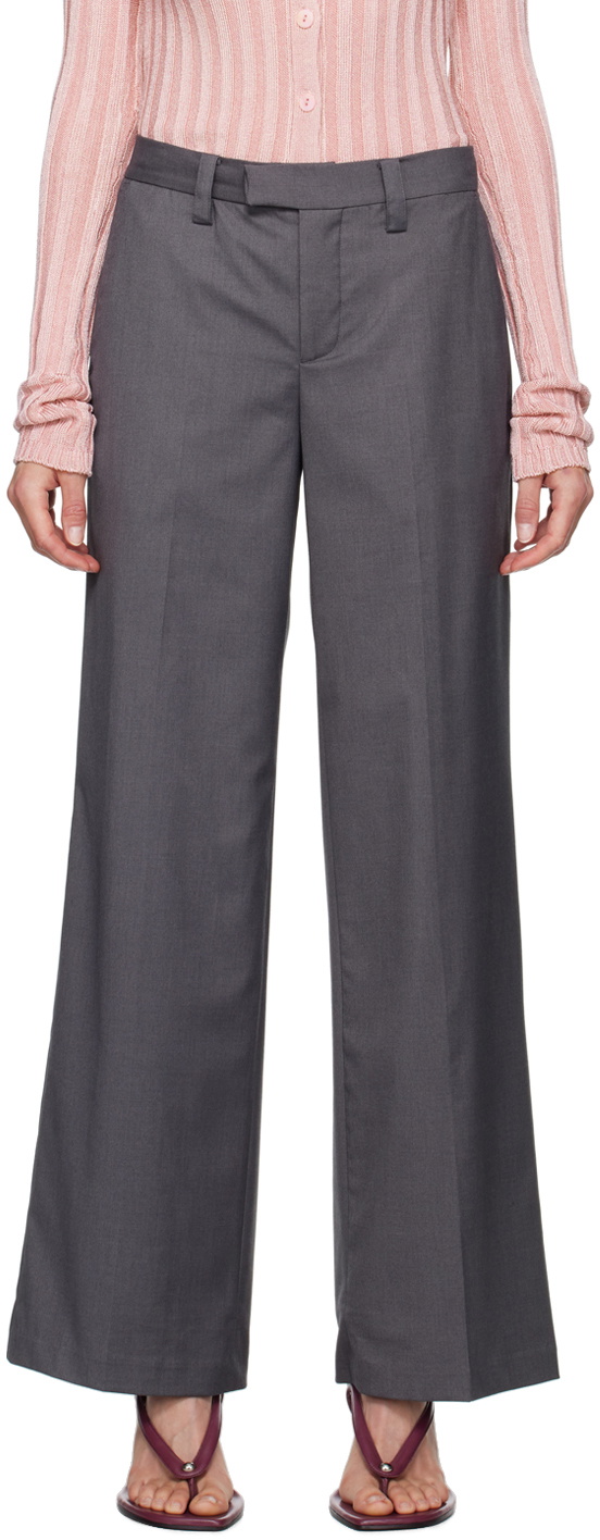 GUIZIO Gray Athalia Trousers