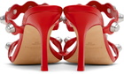 Alexander Wang Red Riot 85mm Gladiator Heeled Sandals