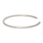 Le Gramme Silver Brushed Le 7 Grammes Bangle Bracelet