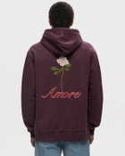 Bstn Brand Rose Hoody Purple Hoodies