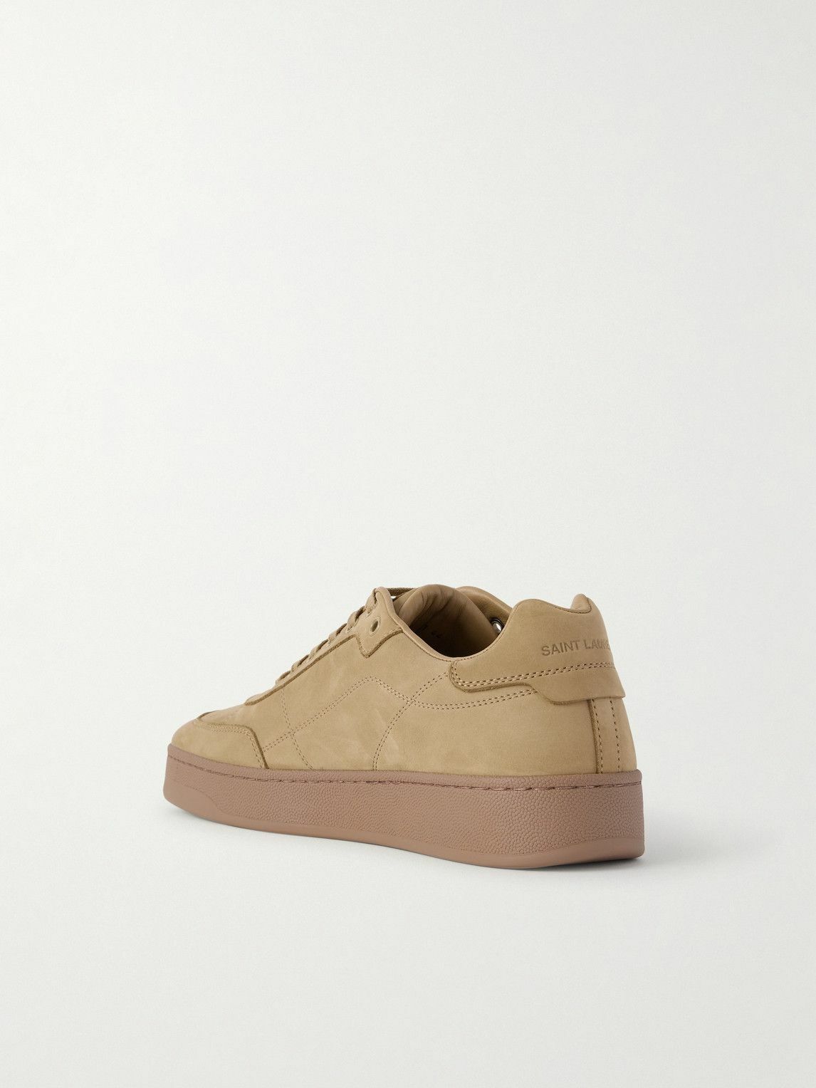 SAINT LAURENT - SL61 Nubuck Sneakers - Yellow