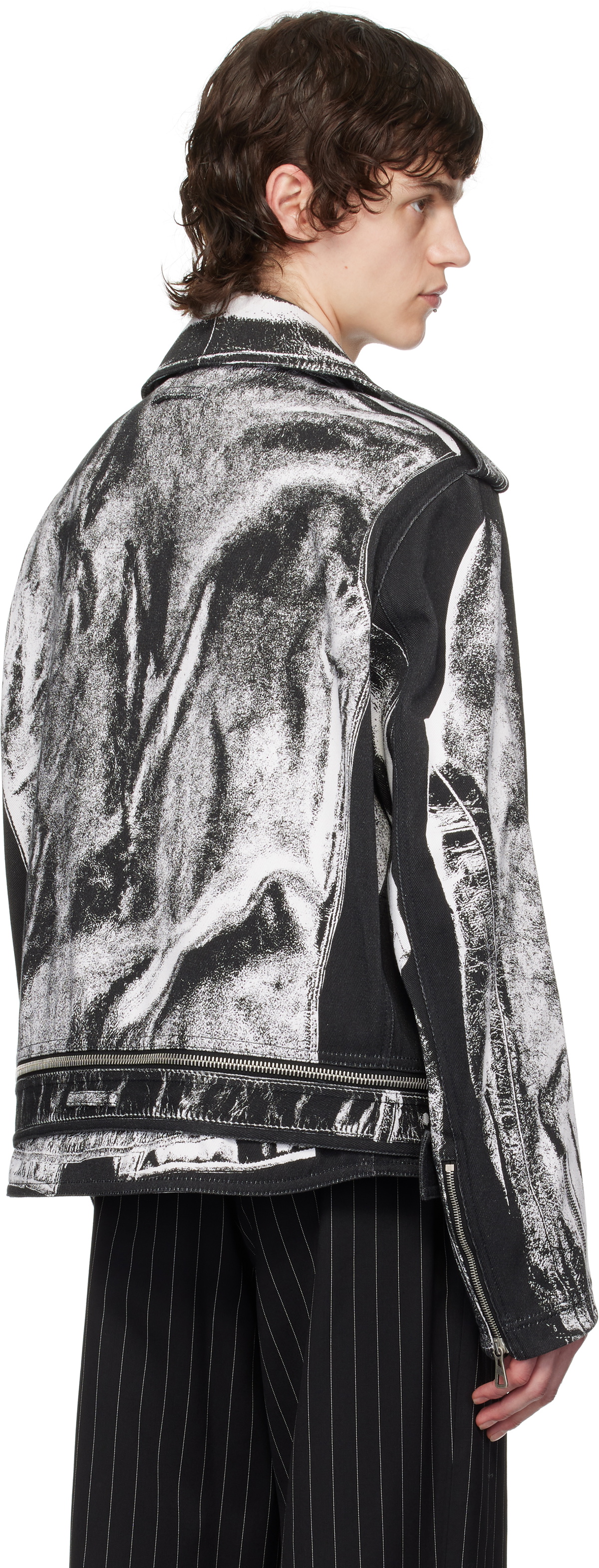 Jean Paul Gaultier Black & White 'The Trompe L'œil Perfecto' Denim