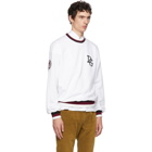 Dolce and Gabbana White Logo Sweatshirt