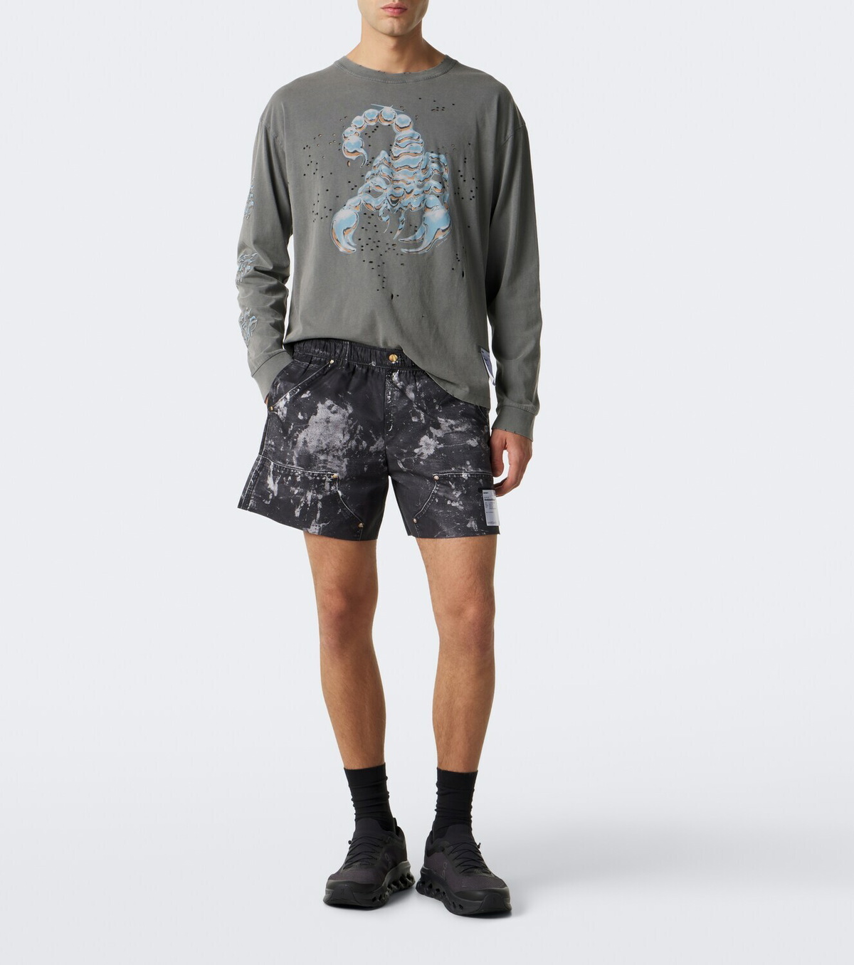 Satisfy MothTech printed cotton jersey T-Shirt