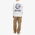 Billionaire Boys Club Men's Multi Graphic Longsleeve T-Shirt in White