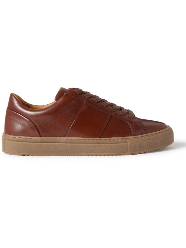 Photo: MR P. - Larry Leather Sneakers - Brown