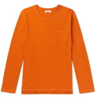 Très Bien - Over-Dyed Cotton-Jersey Sweatshirt - Men - Orange