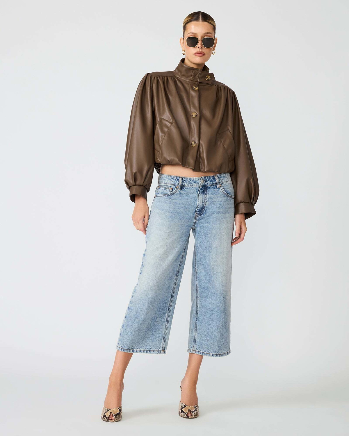 Steve Madden Deedee Jacket in Cocoa