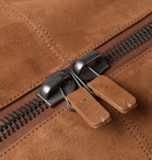 Álvaro - Álvaro 47 Suede Holdall - Brown