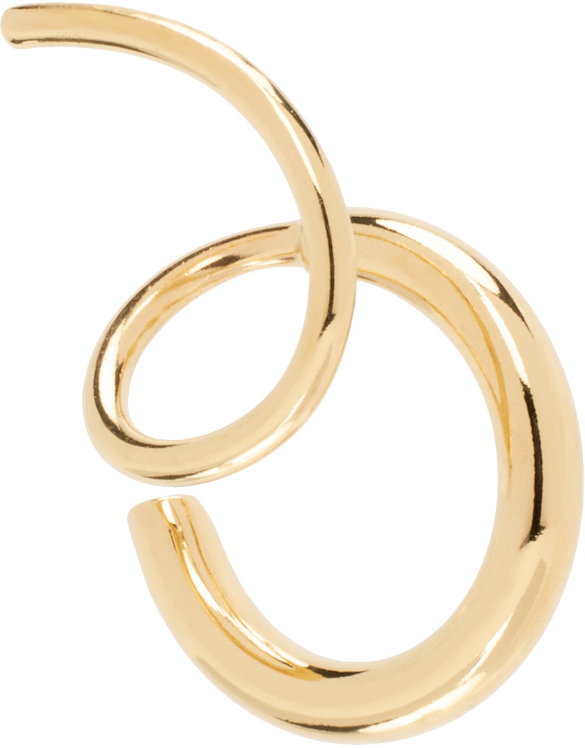 Maria Black Gold Dogma Twirl Single Earring Maria Black