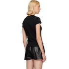 Rick Owens Black Tower Cropped Level T-shirt