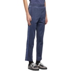 Palm Angels Navy Garment-Dyed Track Pants