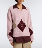 Arch4 Sloane argyle cashmere sweater