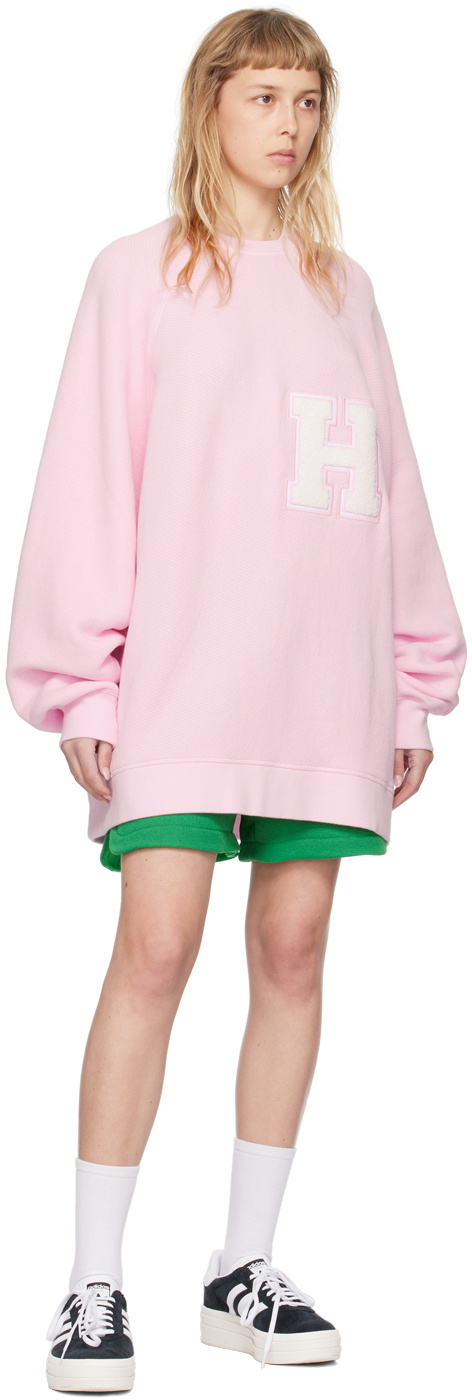 HALFBOY Pink Patch Sweatshirt