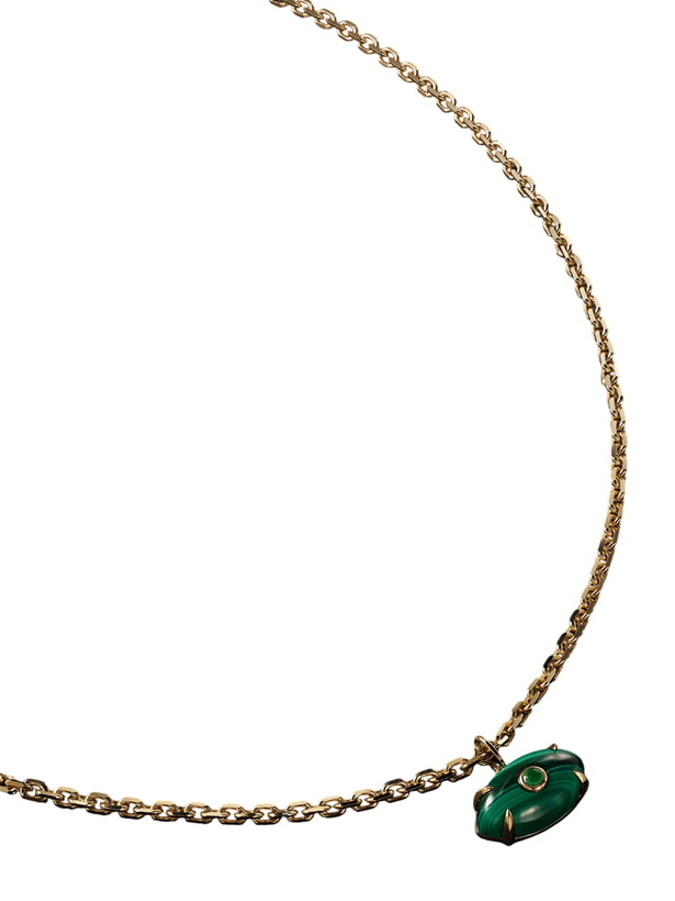 Photo: Sydney Evan - Evil Eye Gold Malachite Necklace