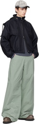 FFFPOSTALSERVICE Black Reia Hooded Work Jacket