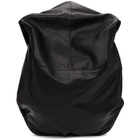 Cote and Ciel Black Leather Nile Backpack