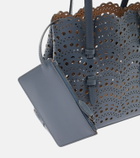 Alaïa Le Mina 25 Medium Vienne Wave leather tote bag