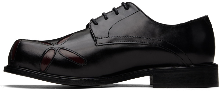 Stefan Cooke SSENSE Exclusive Black Slashed Derbys