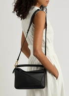 Loewe Puzzle Edge Small Leather top Handle bag - Black - One Size