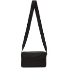 Prada Black Nylon Saffiano Messenger Bag