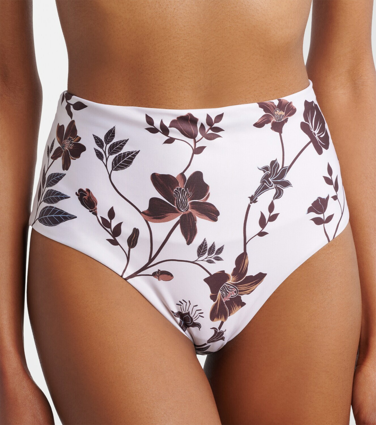 Agua by Agua Bendita Magenta floral bikini bottoms